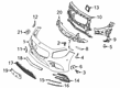 Diagram for Mercedes-Benz S560 Bumper Cover - 217-885-33-00-9999