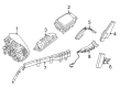 Diagram for Mercedes-Benz CLE53 AMG Airbag - 236-860-08-00