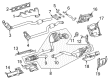 Diagram for Mercedes-Benz E63 AMG Exhaust Pipe - 212-490-44-19-80