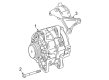 Diagram for Mercedes-Benz Alternator Bracket - 177-155-02-00