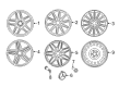 Diagram for Mercedes-Benz GLE450 AMG Alloy Wheels - 292-401-29-00-7X21