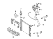 Diagram for Mercedes-Benz C32 AMG Cooling Hose - 203-501-36-82