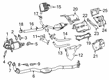 Diagram for Mercedes-Benz GLE53 AMG SUV Catalytic Converter - 256-140-99-00