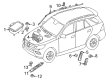 Diagram for Mercedes-Benz GLS450 Airbag - 166-860-28-02