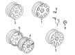 Diagram for Mercedes-Benz CLK430 Spare Wheel - 210-400-11-02