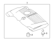 Diagram for Mercedes-Benz GLA250 Engine Cover - 270-010-33-04