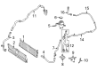 Diagram for Mercedes-Benz S63 AMG E Performance Water Hose - 223-501-89-01