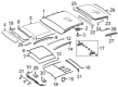 Diagram for Mercedes-Benz GLA250 Convertible Top Motor - 205-906-41-04-64