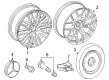 Diagram for Mercedes-Benz GLC63 AMG S E Performance Alloy Wheels - 254-401-16-00-7X71
