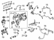 Diagram for Mercedes-Benz SL400 Turbocharger - 276-090-29-80