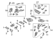 Diagram for Mercedes-Benz SL55 AMG Rear Crossmember - 230-610-05-20