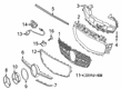 Diagram for Mercedes-Benz E53 AMG Emblem - 000-817-60-07