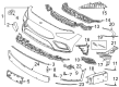 Diagram for Mercedes-Benz CLA35 AMG Bumper - 118-880-86-00-64-9999