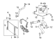 Diagram for Mercedes-Benz C350 Coolant Reservoir Hose - 204-501-71-82
