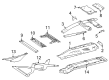 Diagram for Mercedes-Benz AMG GT S Floor Pan - 190-610-61-00
