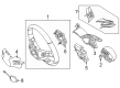Diagram for Mercedes-Benz GLE450 SUV Steering Wheel - 099-460-21-04-9E38