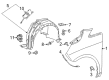Diagram for Mercedes-Benz Metris Wheelhouse - 447-684-02-77