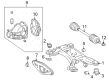 Diagram for Mercedes-Benz Differential - 219-350-55-14-80