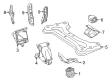 Diagram for Mercedes-Benz Rear Crossmember - 172-242-03-01