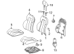 Diagram for Mercedes-Benz SLK230 Seat Switch - 170-918-00-26