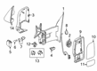 Diagram for Mercedes-Benz eSprinter Ambient Temperature Sensor - 910-906-49-00