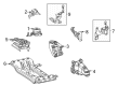 Diagram for Mercedes-Benz GLC350e Engine Mount - 213-240-40-00