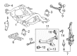 Diagram for Mercedes-Benz ML350 Control Arm Bracket - 164-331-10-40