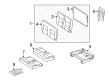 Diagram for Mercedes-Benz Seat Covers - 463-920-05-60-9E43