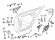 Diagram for Mercedes-Benz GLE53 AMG SUV Exterior Door Handle - 099-760-19-01-9775