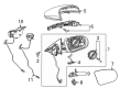 Diagram for Mercedes-Benz Car Mirror - 247-810-91-05-64