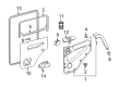 Diagram for Mercedes-Benz G500 Door Seal - 463-735-03-65