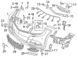 Diagram for Mercedes-Benz C63 AMG Grille - 204-885-29-74