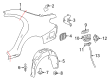 Diagram for Mercedes-Benz S600 Wheelhouse - 222-690-82-00