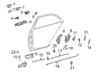 Diagram for Mercedes-Benz C280 Window Regulator - 202-730-13-46