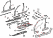 Diagram for Mercedes-Benz E350 Floor Pan - 211-610-14-60
