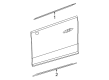 Diagram for Mercedes-Benz EQS 450+ Door Moldings - 297-690-18-01