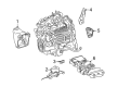 Diagram for Mercedes-Benz CLE300 Engine Mount - 654-223-47-00