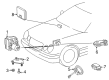 Diagram for Mercedes-Benz E320 ABS Pump And Motor Assembly - 003-431-42-12