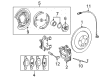 Diagram for Mercedes-Benz GL320 Brake Pads - 164-420-15-20-96