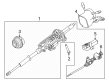 Diagram for Mercedes-Benz E450 Windshield Wiper Switch - 214-900-27-07-28-9051
