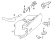 Diagram for Mercedes-Benz CLS400 Glove Box - 218-680-04-91-9E38