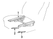 Diagram for Mercedes-Benz 300CD Seat Switch - 123-910-06-86