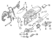 Diagram for Mercedes-Benz AMG GT 43 Instrument Cluster - 290-680-50-00-64-3D66