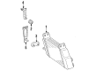 Diagram for Mercedes-Benz 300D Engine Oil Cooler - 201-501-82-01