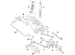Diagram for Mercedes-Benz CL600 Strut Housing - 221-320-89-13-80