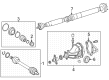 Diagram for Mercedes-Benz GLC350e Drive Shaft - 253-410-03-02