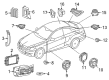Diagram for Mercedes-Benz Car Speakers - 211-820-02-02-64