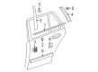 Diagram for Mercedes-Benz E320 Door Moldings - 211-690-11-62-9775