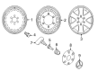 Diagram for Mercedes-Benz Spare Wheel - 001-401-71-02-9090