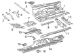 Diagram for Mercedes-Benz C300 Floor Pan - 205-610-02-78